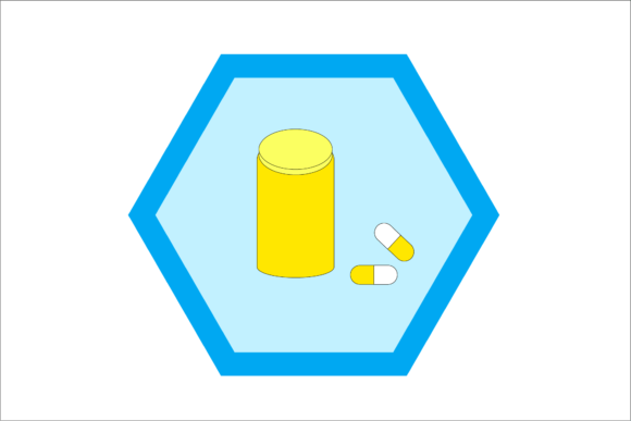Medical_pill: A Clean, Professional Icon for Embroidery