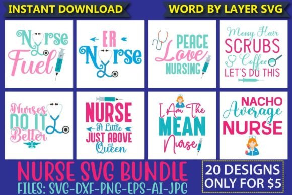 Nurse SVG Bundle Vol.11: A Detailed Review