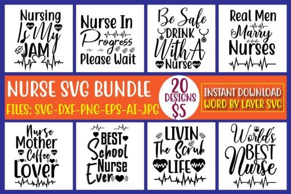 Nurse SVG Bundle Vol.4: A Practical Review