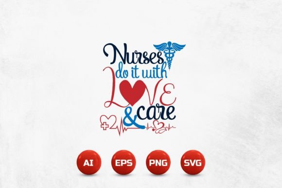 Nurse T-Shirt Design 79: A Heartfelt Embroidery Choice