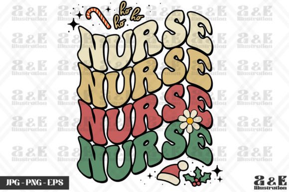 Review: Groovy Nurse Retro Christmas Wavy Words