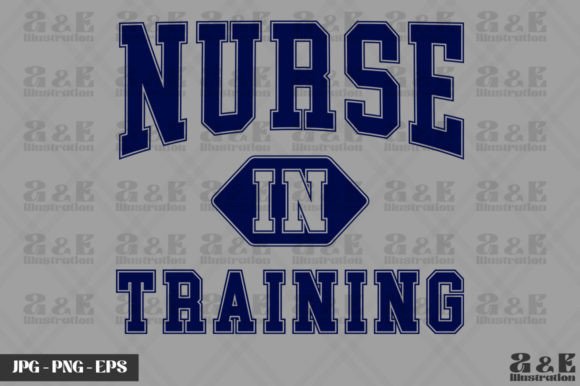 Varsity Style Nurse in Training Student